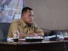 Bupati H.Nanang Ermanto Ikuti Pengarahan Presiden Jokowi Via Virtual Zoom Meeting