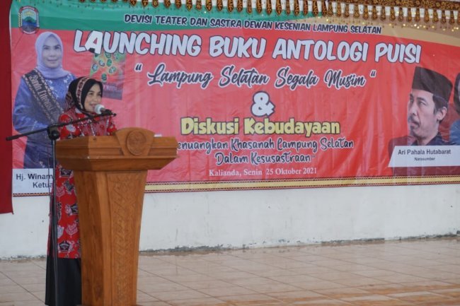 Launcing buku antologi puisi (DKLS)