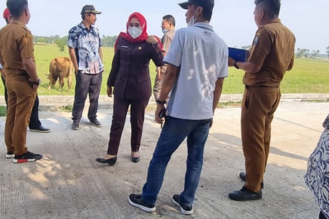 Komisi III DPRD Lamsel Apresiasi pemkab dan ingatkan Pihak Rekanan Serta PU-PR