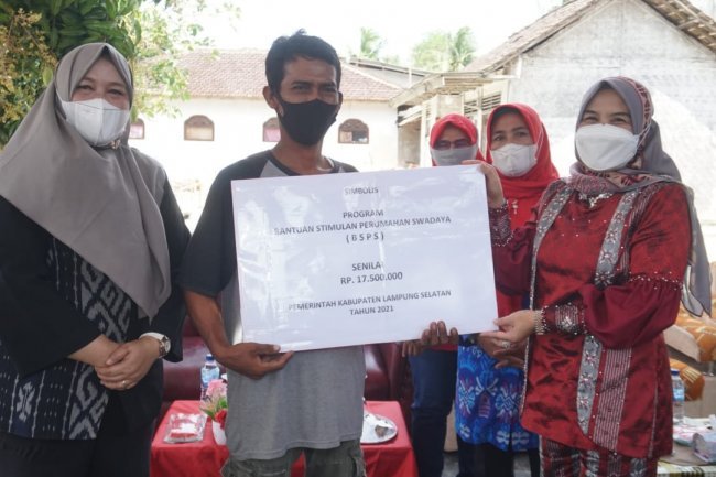 Program Bantuan Stimulan Perumahan Swadaya Kec.Sragi Lampung Selatan