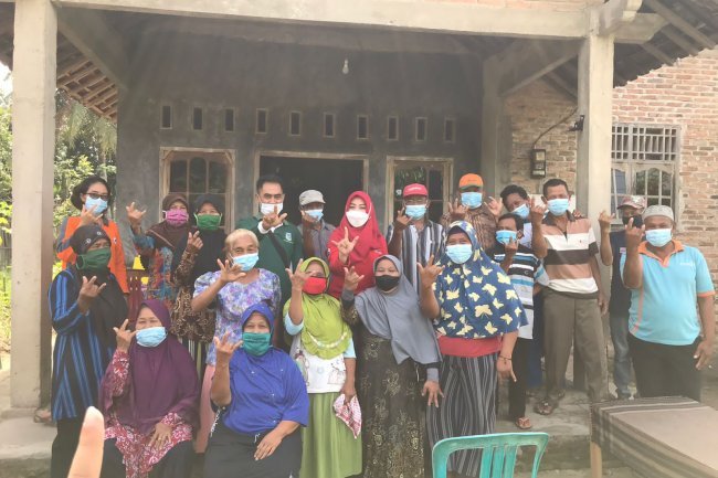 Vaksinasi Lansia di Kecamatan Jati Agung