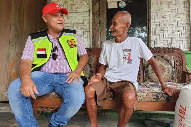 Bupati Lamsel Berdialog dengan Kader PDI Perjuangan di Desa Palas Jaya Kecamatan Palas (Minggu,28/11/21)