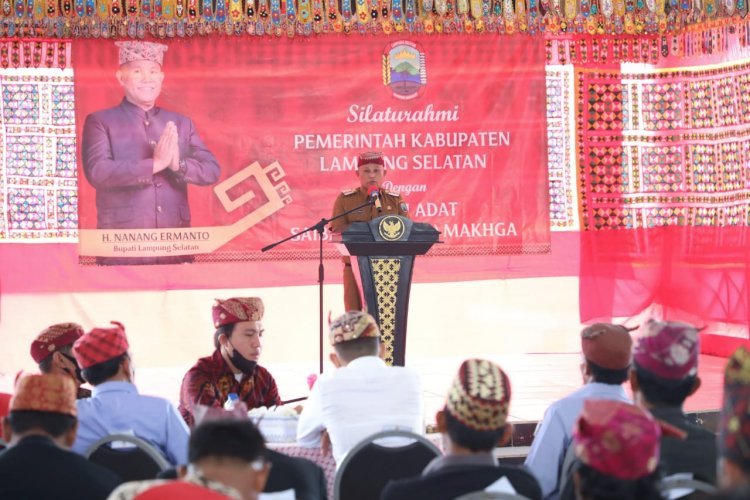 Silaturahmi Bupati dengan Tokoh Adat Lampung Selatan