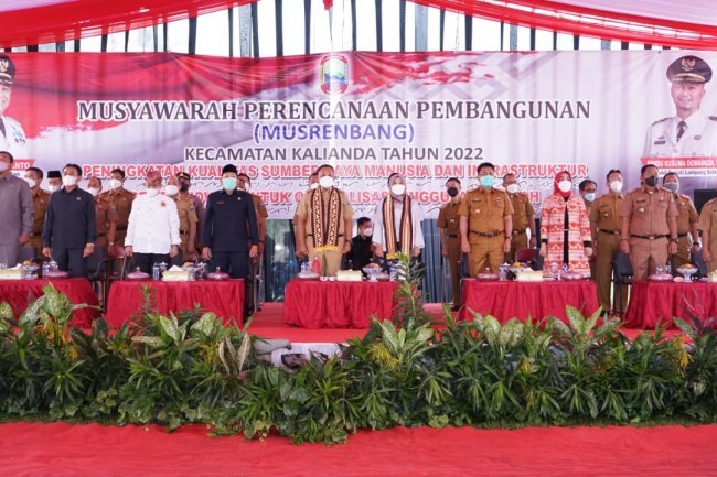 Musrenbang kecamatan kalianda