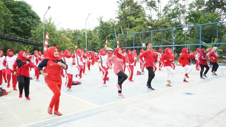 Syukuran dan Doa Bersama dalam rangka Peresmian Jalan Desa Pulau Tengah 