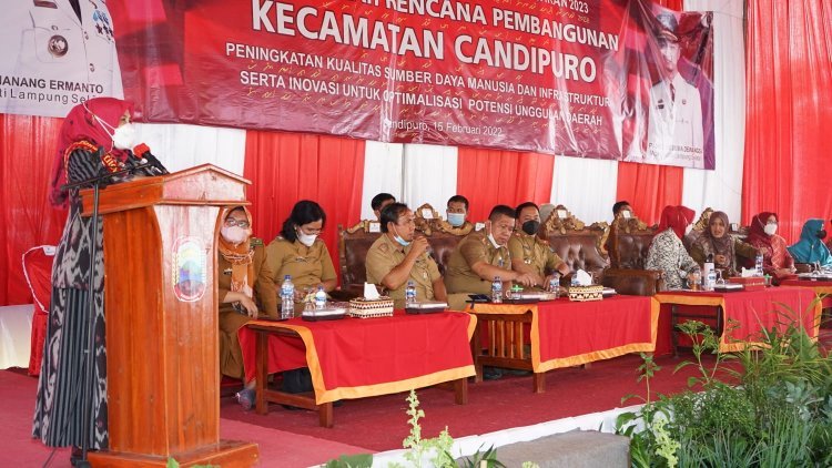 Musrenbang Kecamatan Way Sulan dan Candipuro Kabupaten Lampung Selatan