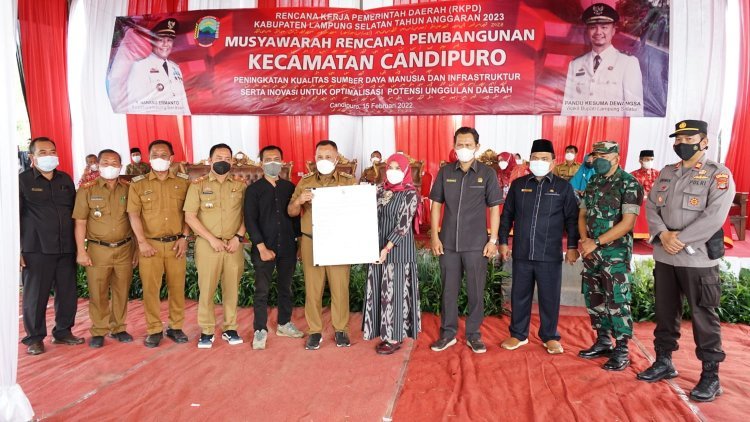 Musrenbang Kecamatan Way Sulan dan Candipuro Kabupaten Lampung Selatan