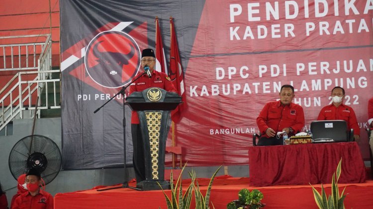 Diklat DPC PDI Perjuangan Kabupaten Lampung Selatan