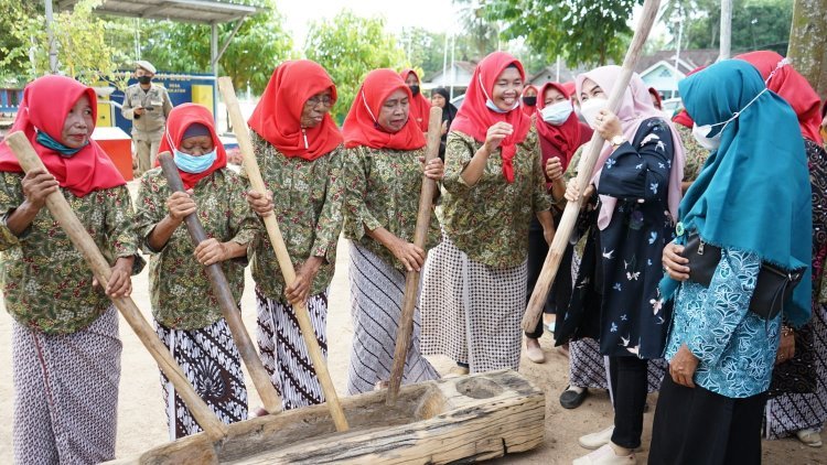 Pemkab Lamsel Berikan Pembinaan Desa Sri Katon, Mewakili Kabupaten Lomba Desa Tingkat Provinsi
