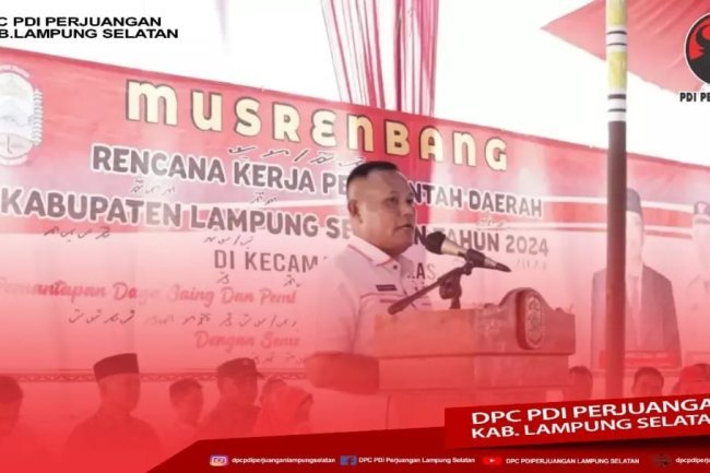 Bupati Lampung Selatan H. Nanang Ermanto Membuka Pelaksanaan Musyawarah Rencana Pembangunan (MUSREMBANG) Ditingkat Kecamatan