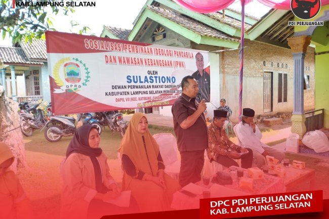 Sulastiono Sosialisasikan IPWK di Dikecamatan Candipuro