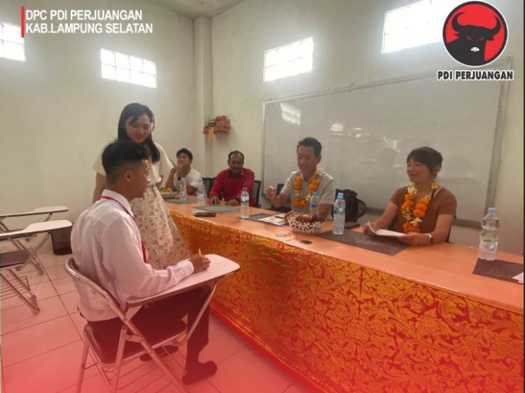 Bakal Caleg Lampung Selatan Nyoman Supat Widya melalui LPK Sakura Indonesia Melalukan Wawancara bagi masyarakat yang akan Bekerja di Jepang