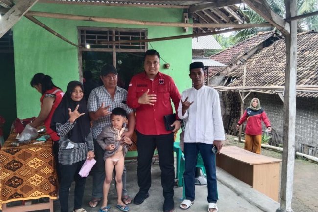  (BBHAR) DPC PDI Perjuangan Kabupaten Lampung Selatan kembali melaksanakan kegiatan sunat gratis untuk masyarkat 