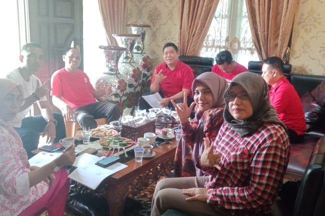 PAC Kecamatan Natar Mengadakan Rakoor Bersama Para Bacalegcaleg Dapil Empat