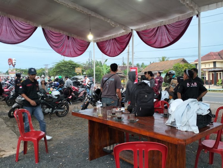 Posko Mudik Gotong Royong PDI Perjuangan Lampung Selatan Sediakan Aneka Fasilitas