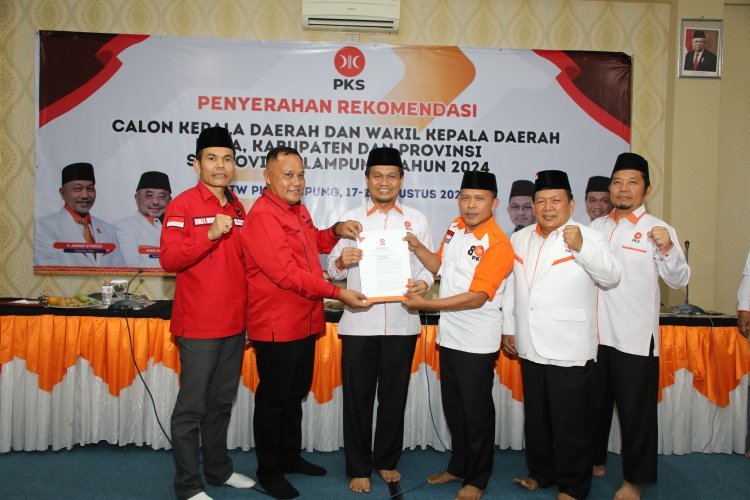 Nanang-Antoni Berlayar Pada Pemilihan Kepala Daerah Lampung Selatan 2024