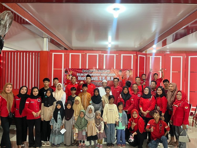 Instruksi Nanang Ermanto, Merik Havit Bagi Takjil dan Santunan Untuk Anak Yatim