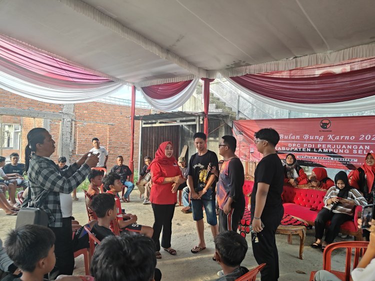 Ratusan Peserta Ikuti Tournamen Mobil Legend, Yang Diadakan DPC PDIP Lampung Selatan