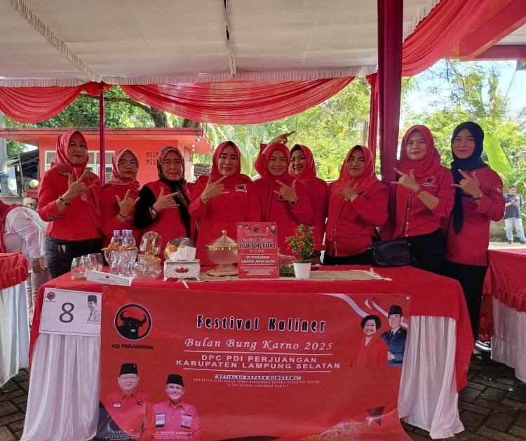 Membanggakan, DPC PDI Perjuangan Lampung Selatan Juara II Lomba Kuliner Olahan Ikan Patin
