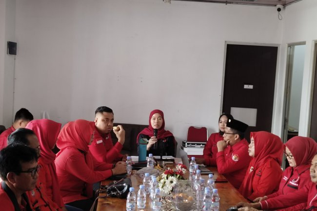 DPC PDI Perjuangan Lampung Selatan Gelar Rakoor Internal