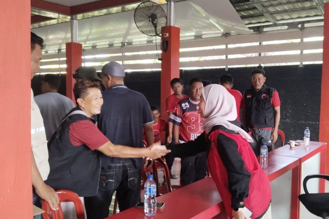 DPC PDI-P Lampung Selatan Kembali Sambut Tim Kesehatan Yang Hendak Bertolak ke Jakarta