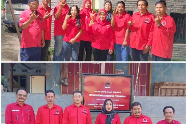 Tunjukkan Identitas, 17 Kantor Pengurus Anak Cabang (PAC) PDI Perjuangan Tingkat Kecamatan Terpasang Plang