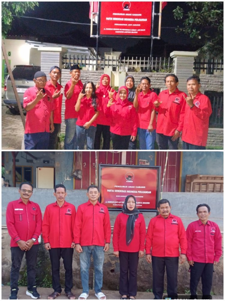 Tunjukkan Identitas, 17 Kantor Pengurus Anak Cabang (PAC) PDI Perjuangan Tingkat Kecamatan Terpasang Plang