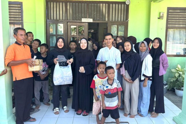 Komitmen Peduli Lesty Putri Utami, Berbagi Kurban dan Tali Asih Untuk Anak-anak Panti Asuhan